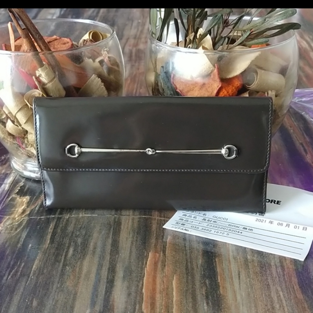 💢AUTHENTIC💢 Gucci Long Wallet Horsebit